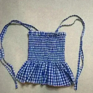 LF Gingham Crop Top